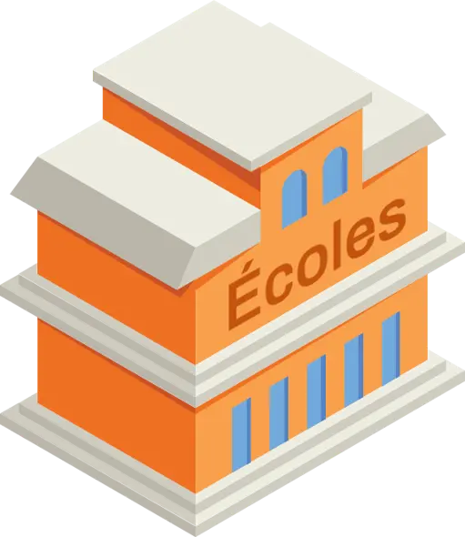 Illustration - Écoles - Couleur