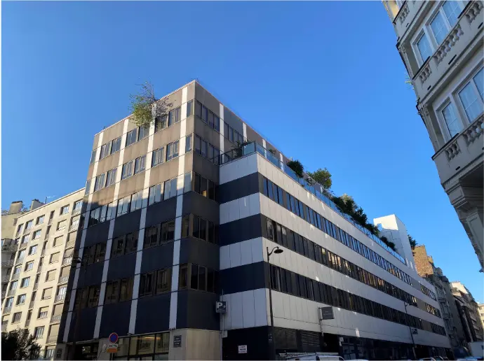 L’espace Moncassin, un de nos immeubles rue de Javel, à Paris